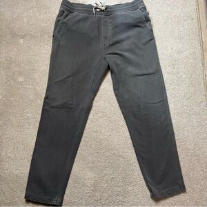 Men’s Buck Mason Faded Black Venice Wash Brushed Loopback Trouser
